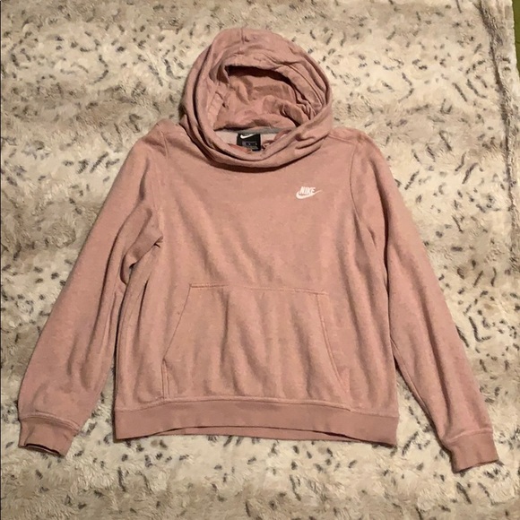 nike hoodie long neck